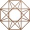 Ekena Millwork Guardian Wood Fretwork Pierced Ceiling Medallion, Walnut, 30"OD x 11 5/8"ID x 3/8"T CMWP30X30X0375GDWA - alternate 1
